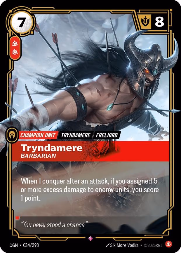 Tryndamere - Barbarian