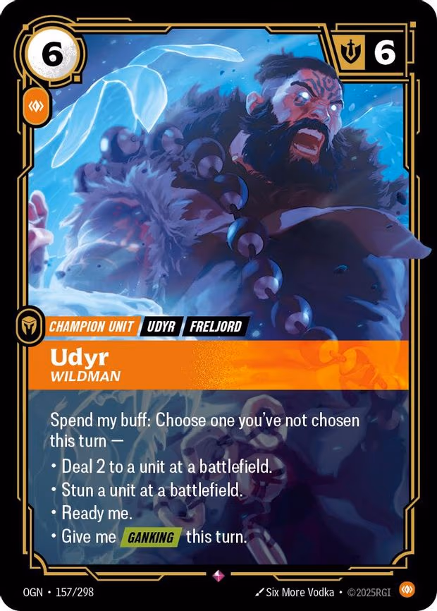 Udyr - Wildman - Rare (157/298)