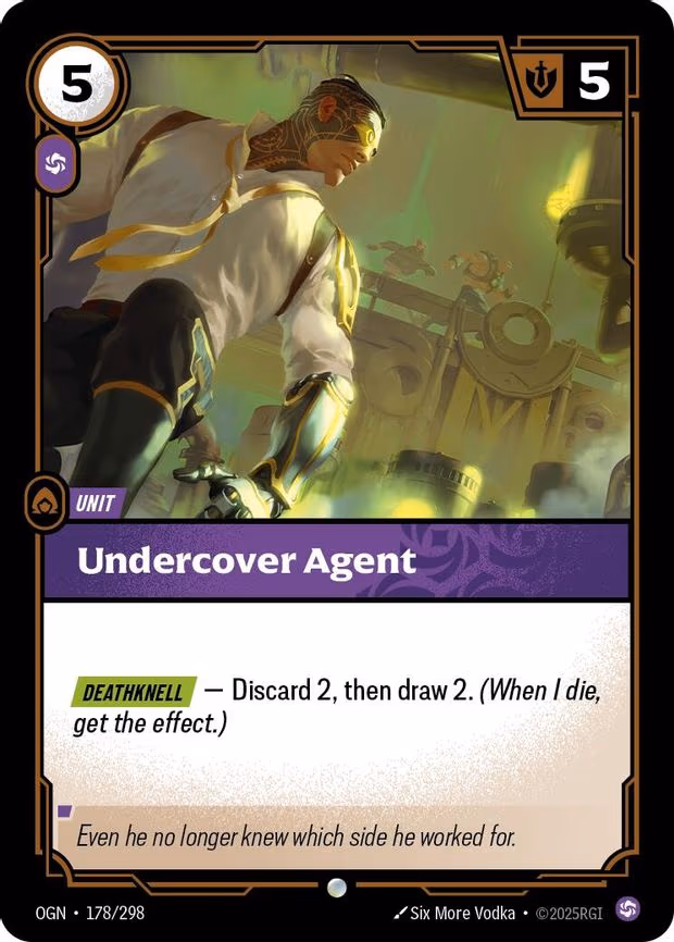 Undercover Agent - Common (178/298)