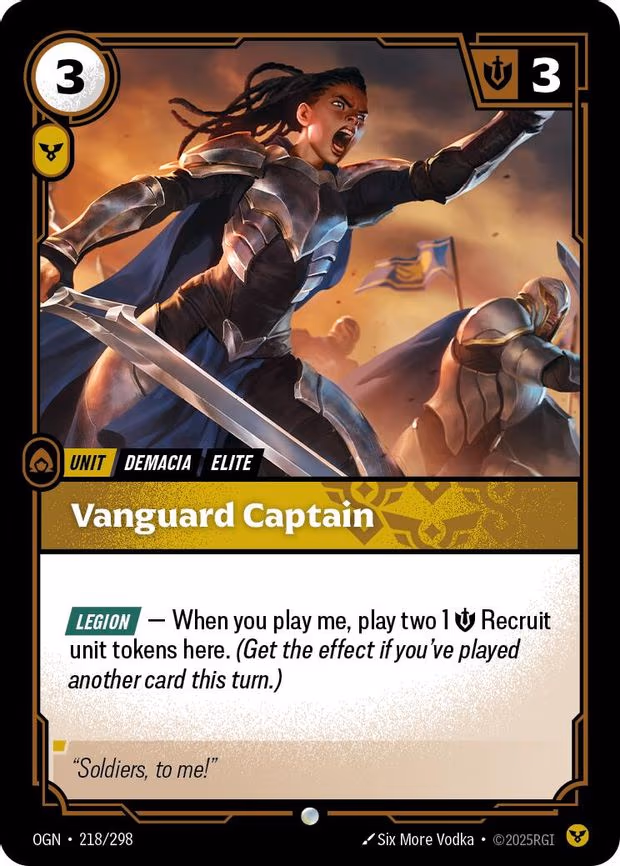 Vanguard Captain - Common (218/298)