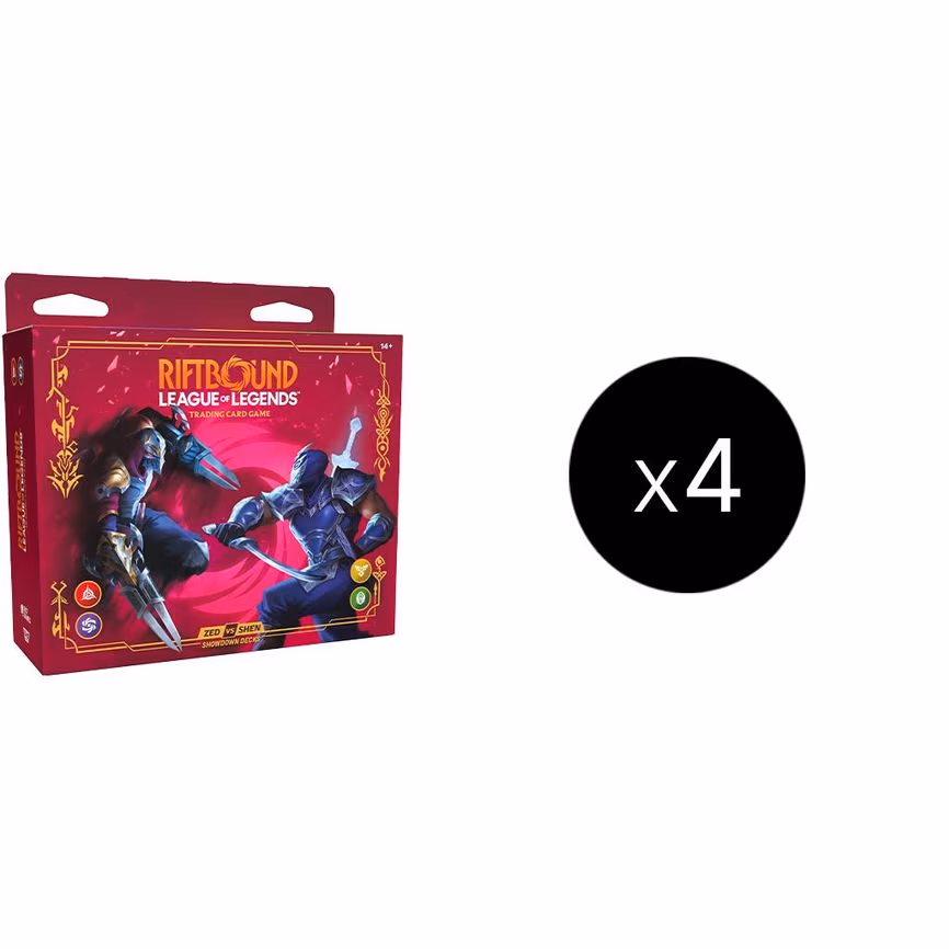 Vendetta - Showdown Decks: Zed vs Shen Display