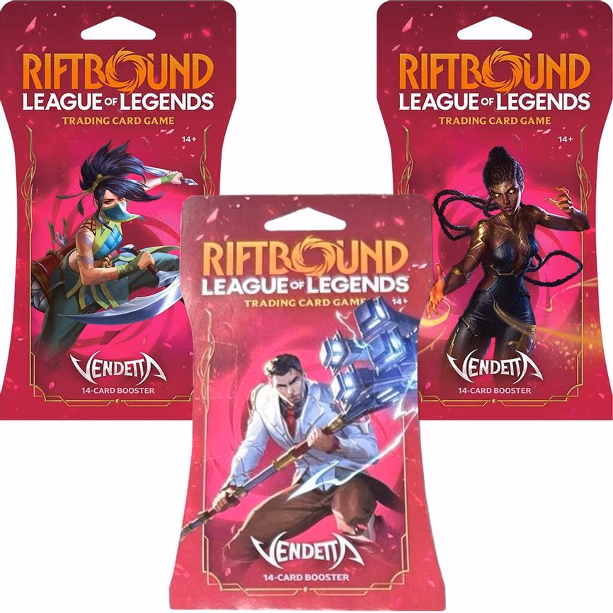 Vendetta - Sleeved Booster Pack Art Bundle [Set of 3]