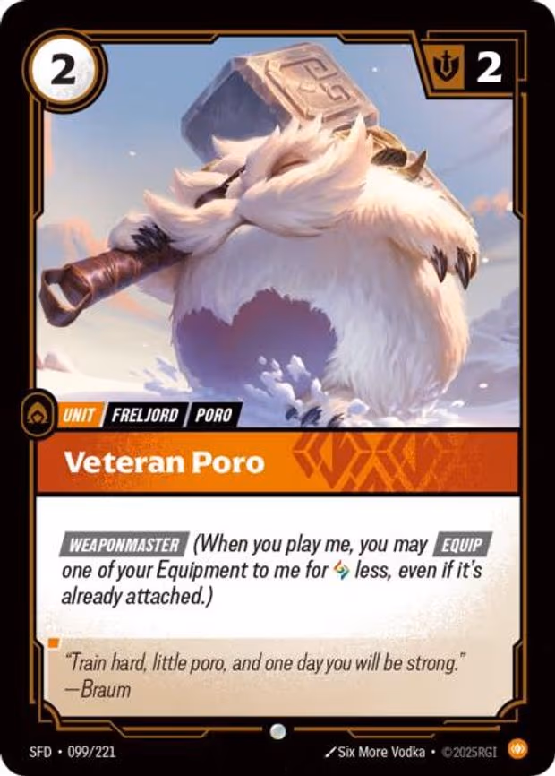 Veteran Poro - Common (099/221)