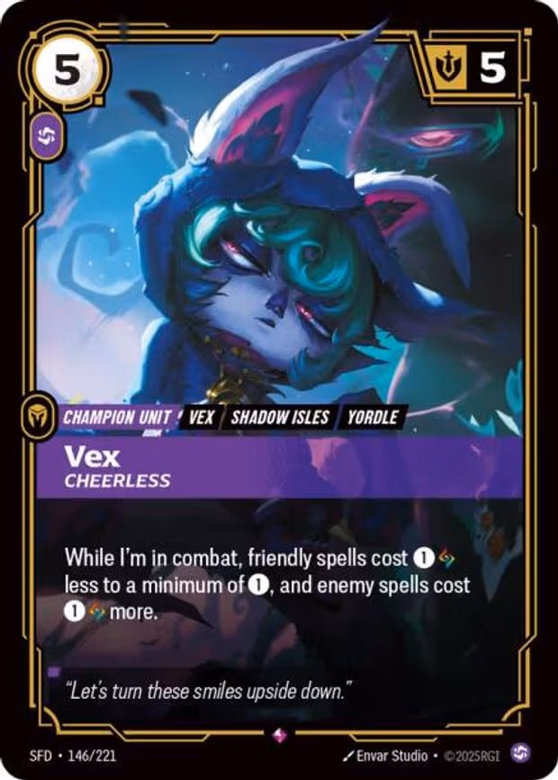 Vex - Cheerless - Rare (146/221)