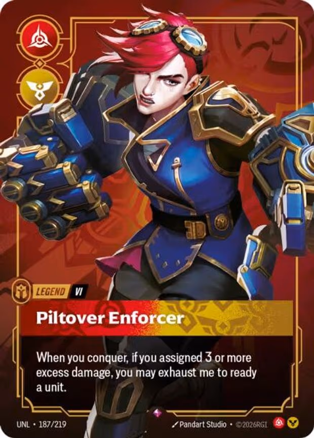 Vi - Piltover Enforcer - Rare (187/219)