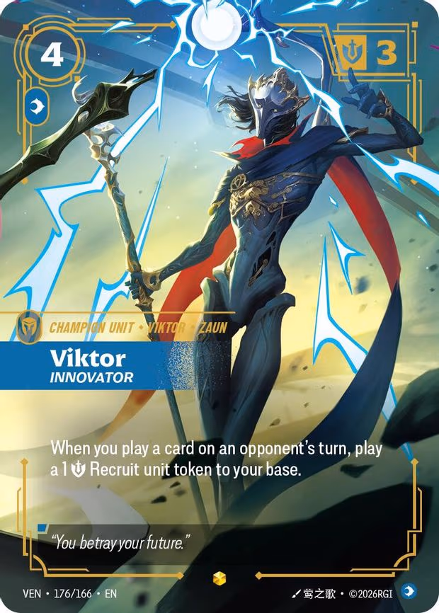 Viktor - Innovator (Overnumbered) - Rare (176/166)