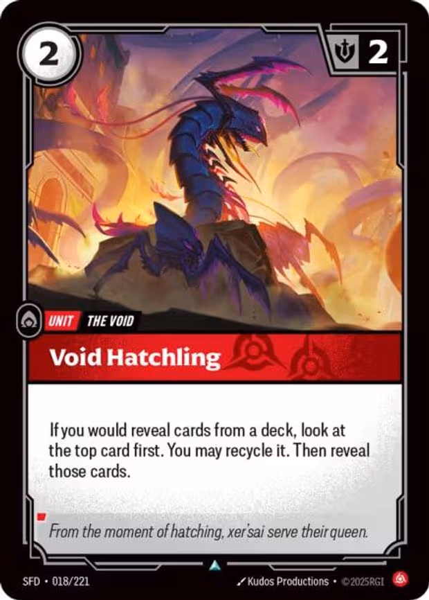 Void Hatchling - Uncommon (018/221)