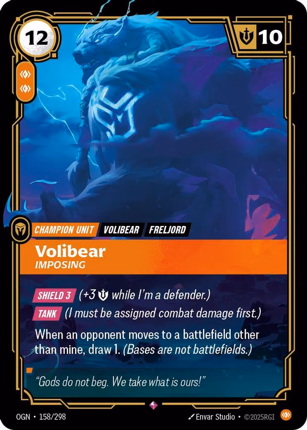 Volibear - Imposing - Rare (158/298)