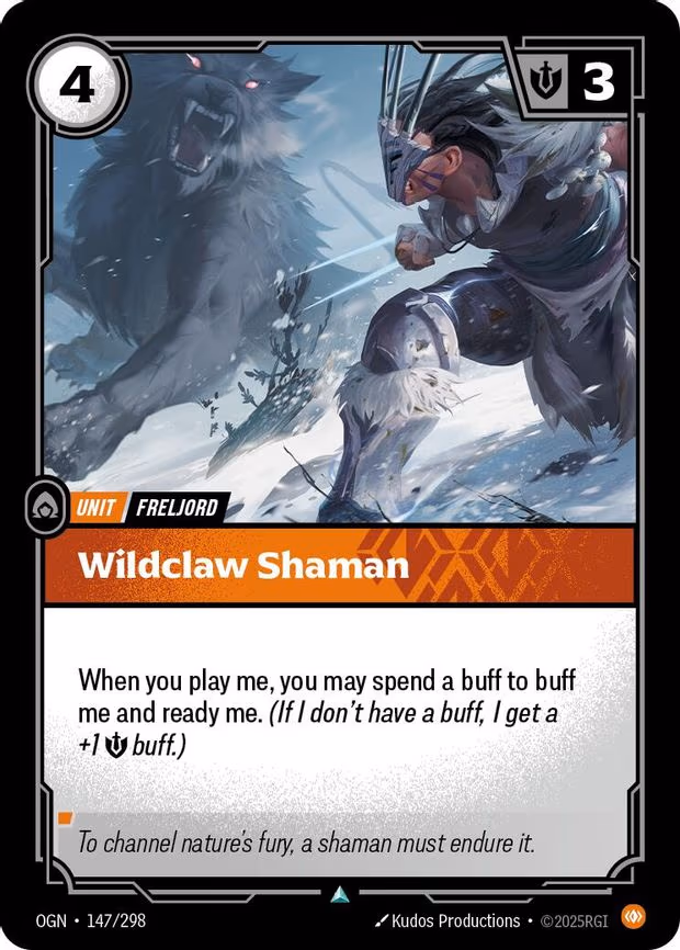 Wildclaw Shaman - Uncommon (147/298)
