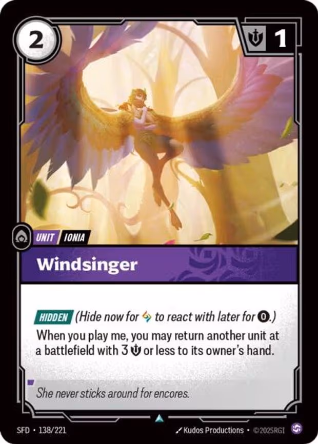 Windsinger - Uncommon (138/221)