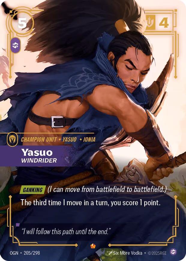Yasuo - Windrider - Epic (205/298)