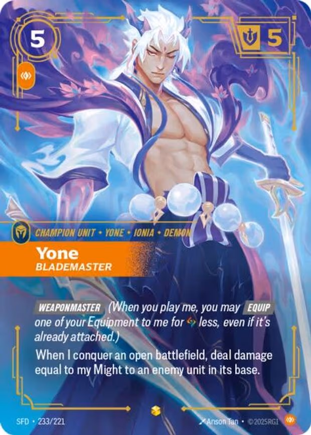 Yone - Blademaster (Overnumbered)