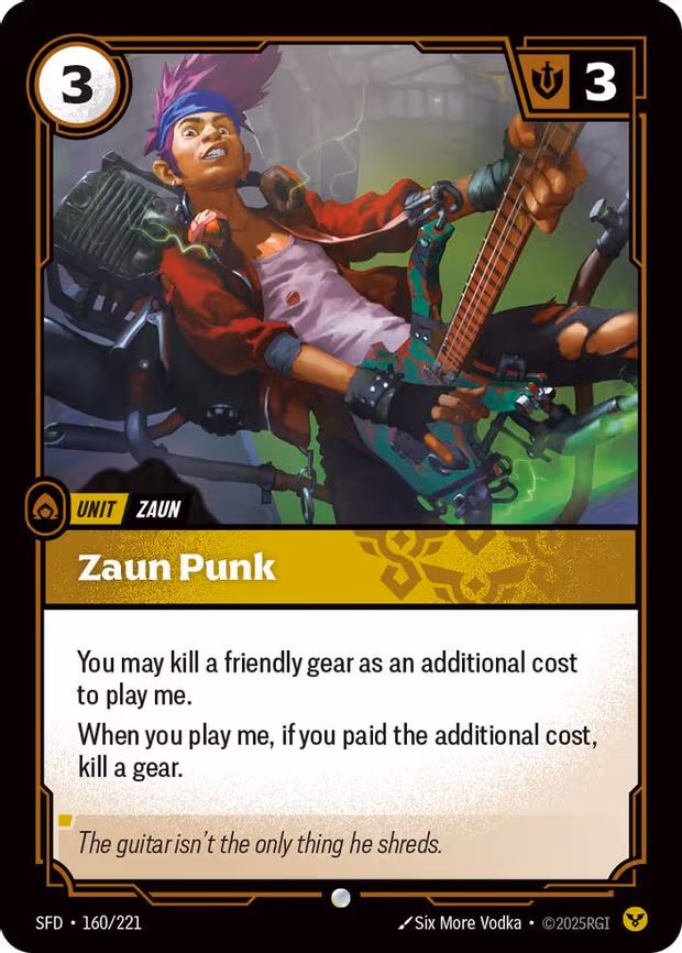 Zaun Punk - Common (160/221)