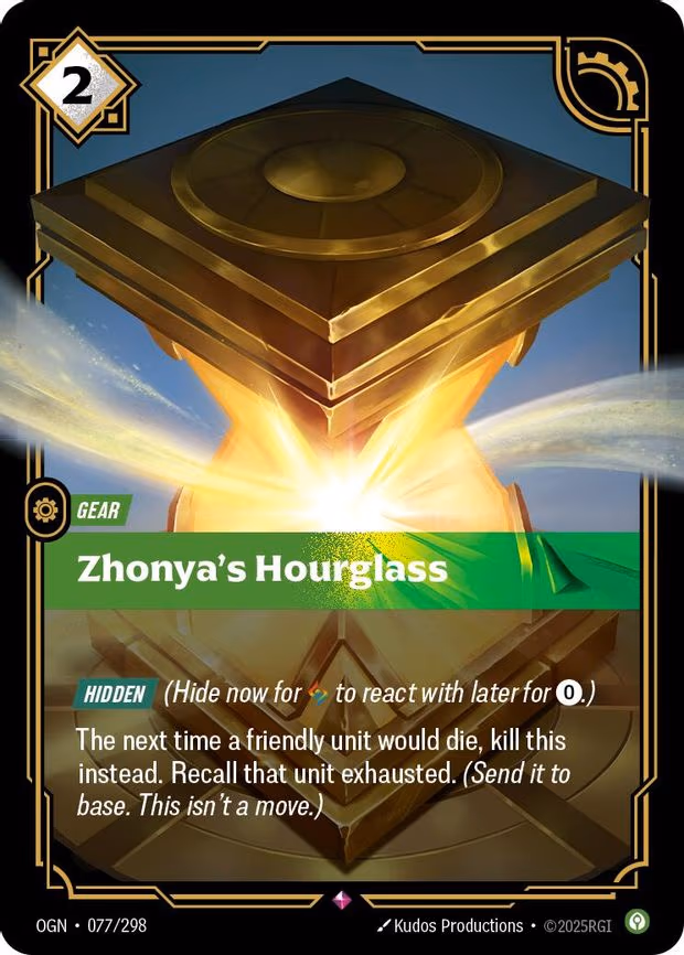 Zhonya's Hourglass - Rare (077/298)