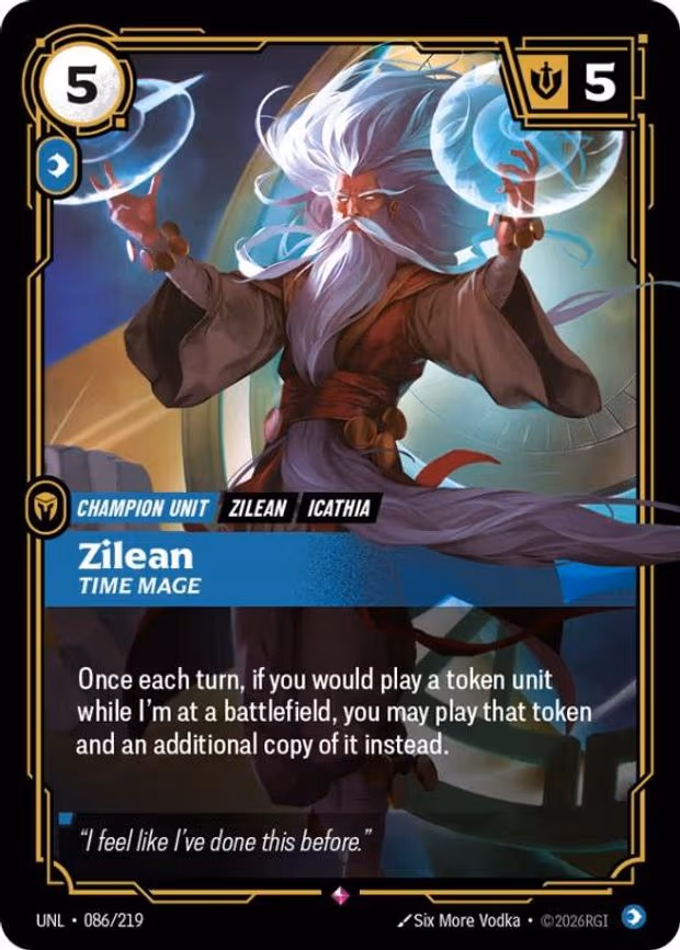 Zilean - Time Mage - Rare (086/219)