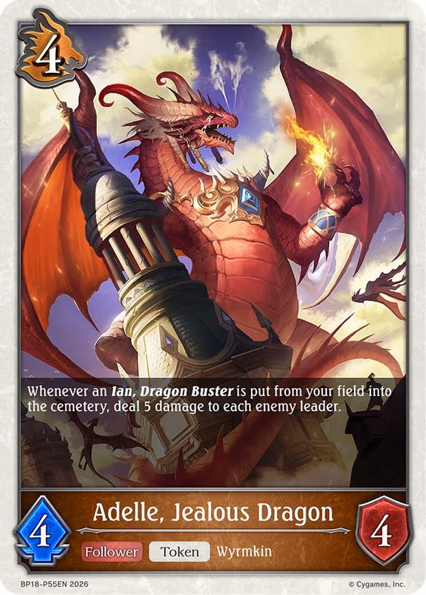 Adelle, Jealous Dragon - P55EN
