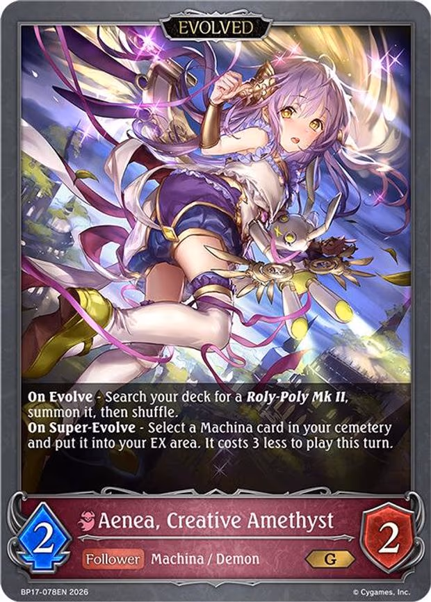 Aenea, Creative Amethyst