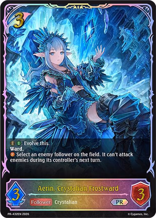 Aerin, Crystalian Frostward - Promo (PR-432EN)