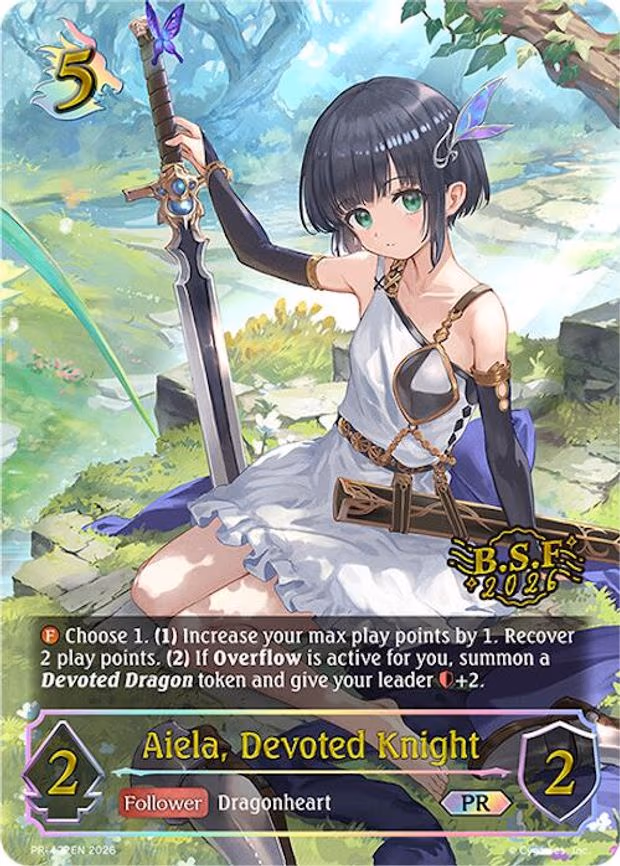 Aiela, Devoted Knight - Promo (PR-422EN)