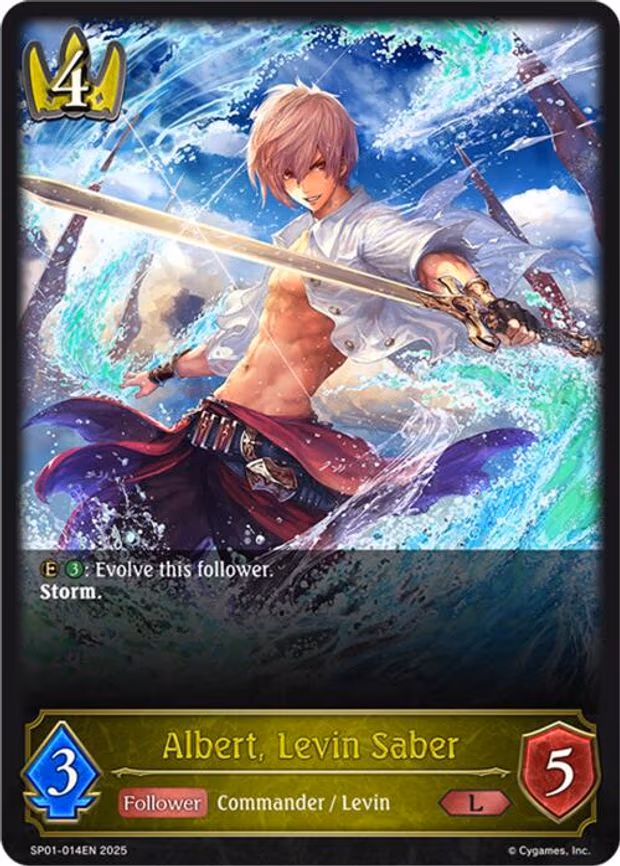 Albert, Levin Saber