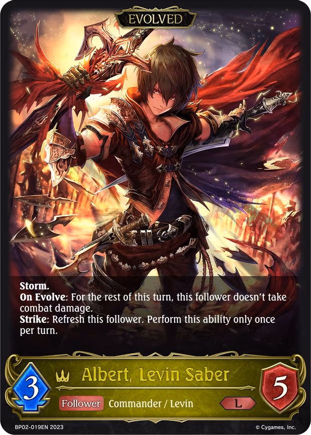 Albert, Levin Saber