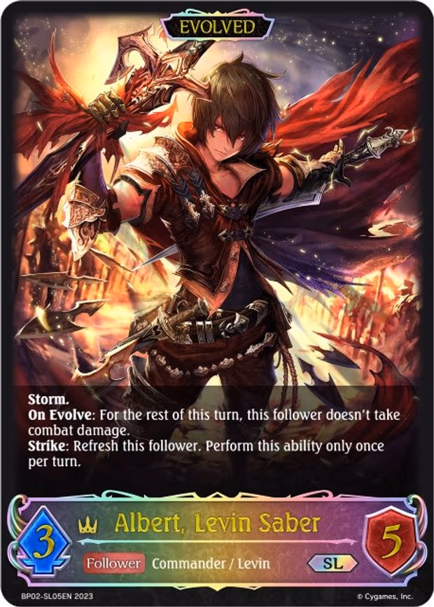 Albert, Levin Saber