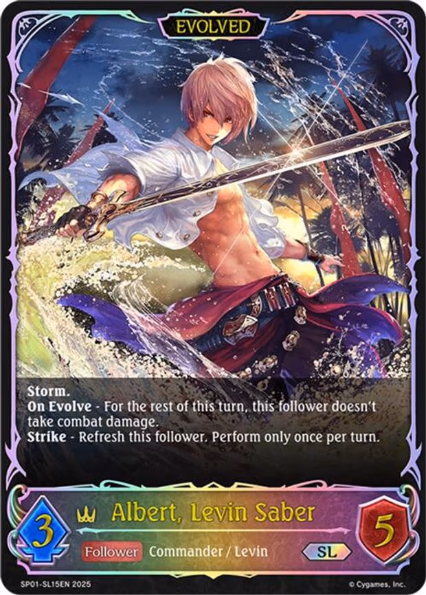 Albert, Levin Saber