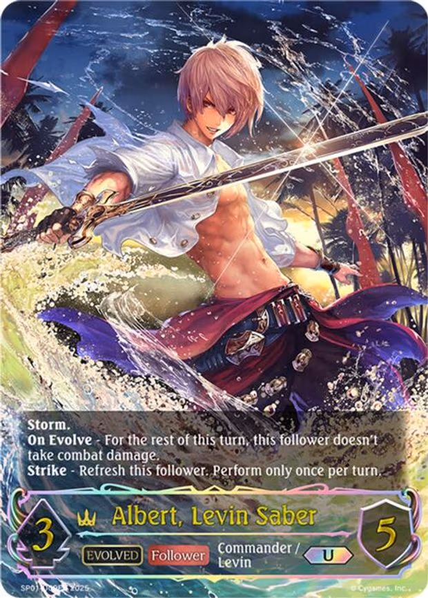 Albert, Levin Saber