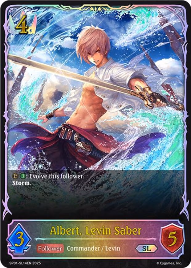 Albert, Levin Saber