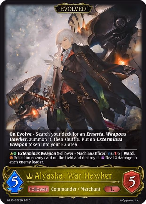 Alyaska, War Hawker