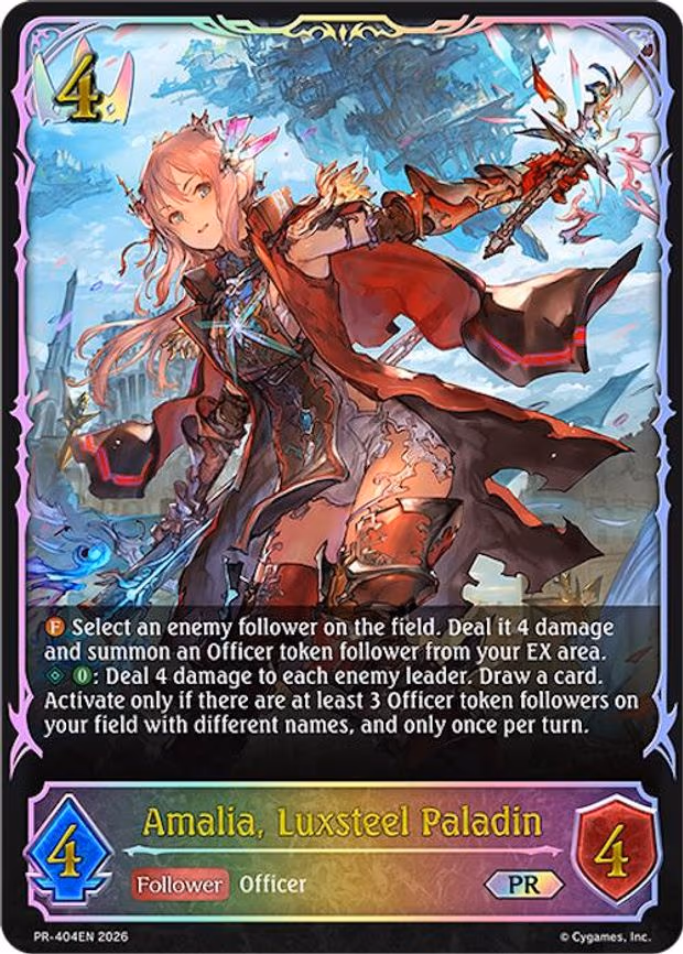 Amalia, Luxsteel Paladin - Promo (PR-404EN)