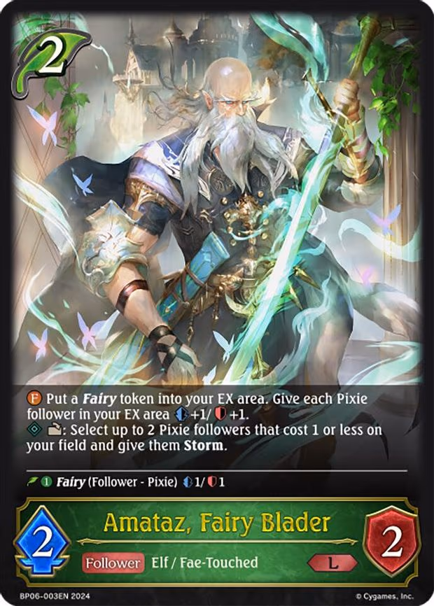 Amataz, Fairy Blader