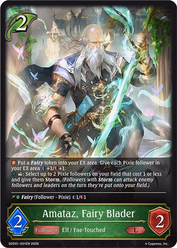 Amataz, Fairy Blader