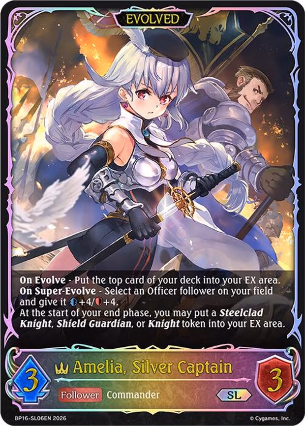 Amelia, Silver Captain