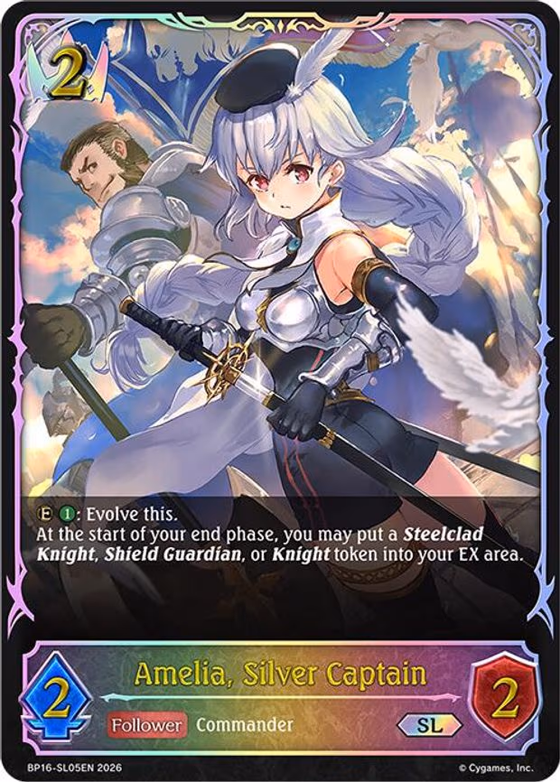 Amelia, Silver Captain