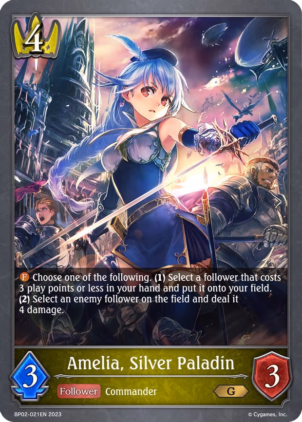 Amelia, Silver Paladin