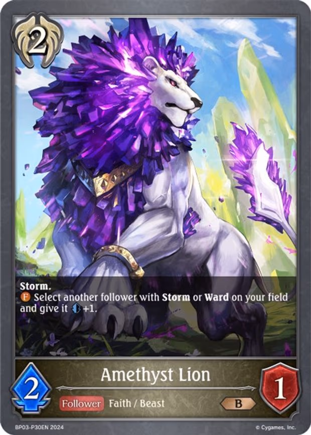 Amethyst Lion - P30EN