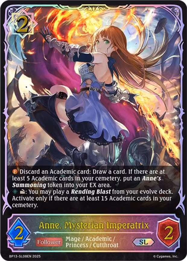 Anne, Mysterian Imperatrix