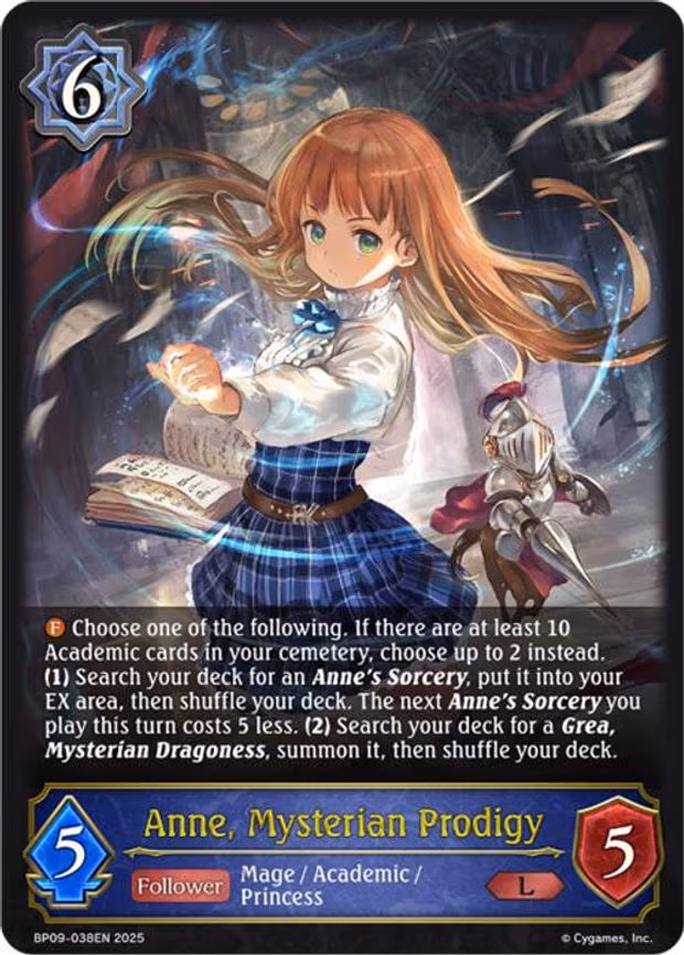 Anne, Mysterian Prodigy