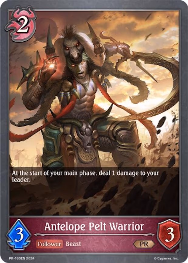Antelope Pelt Warrior