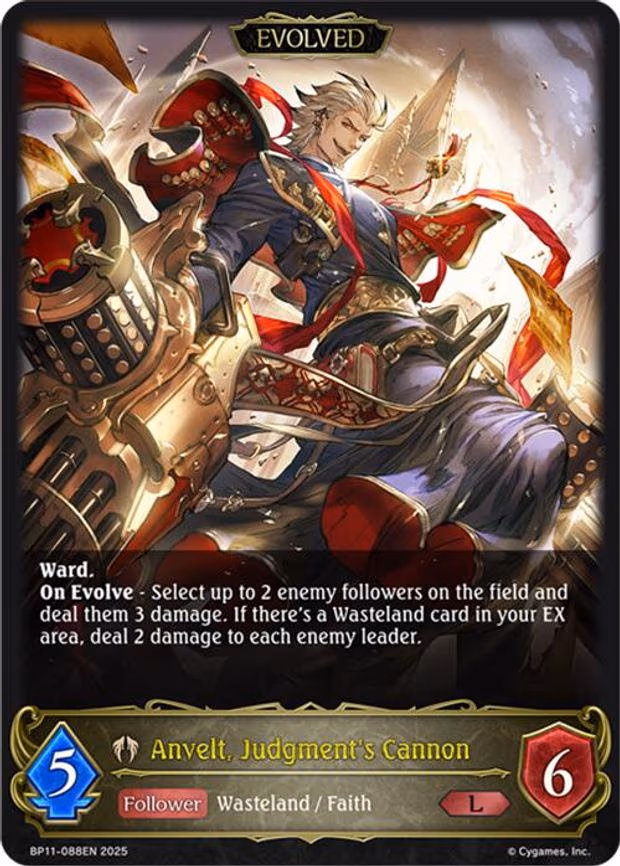 Anvelt, Judgment's Cannon