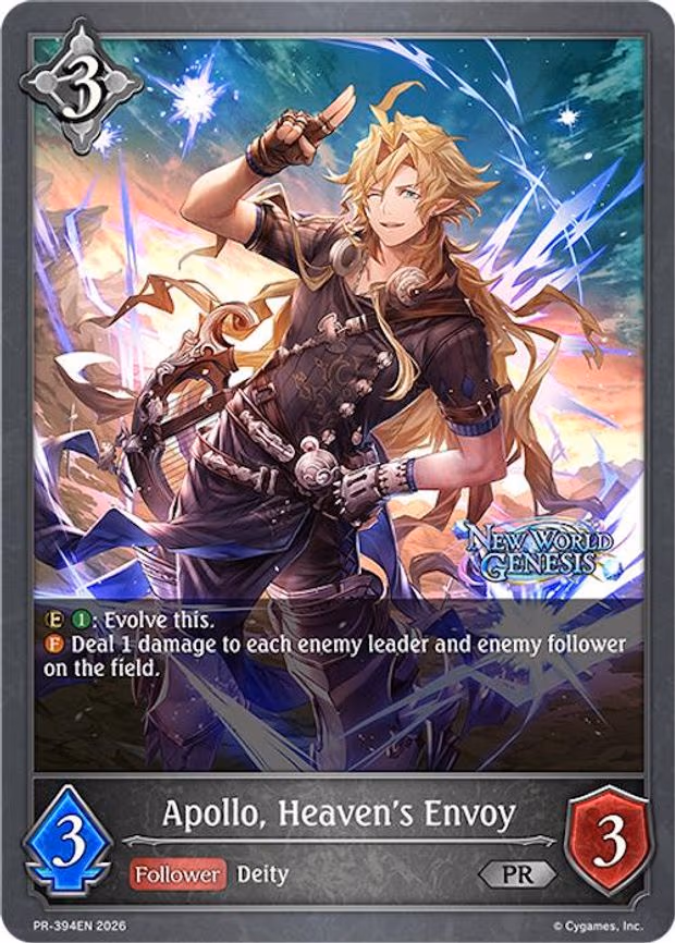 Apollo, Heaven's Envoy - Promo (PR-394EN)