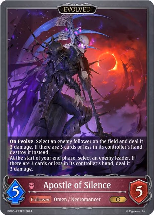 Apostle of Silence (Evolved) - P33EN