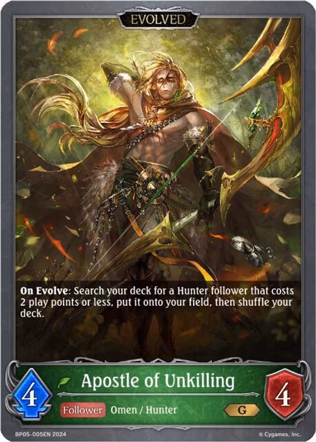 Apostle of Unkilling - Gold (BP05-005EN)