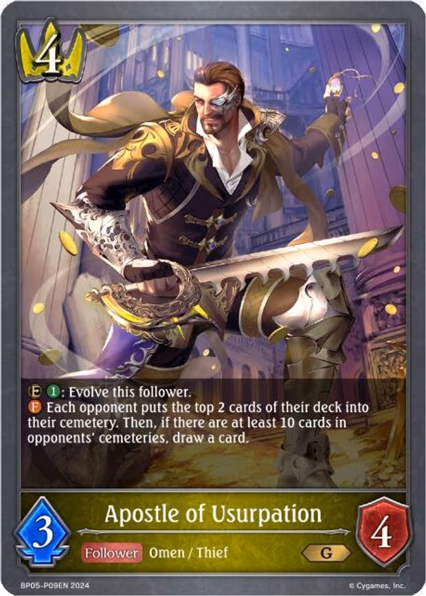 Apostle of Usurpation - Premium (BP05-P09EN)