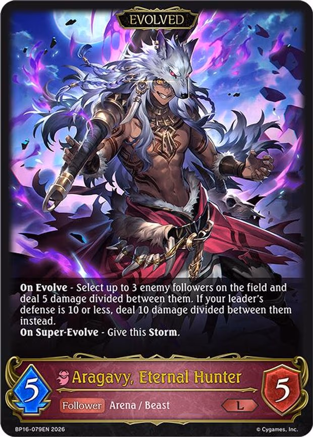 Aragavy, Eternal Hunter
