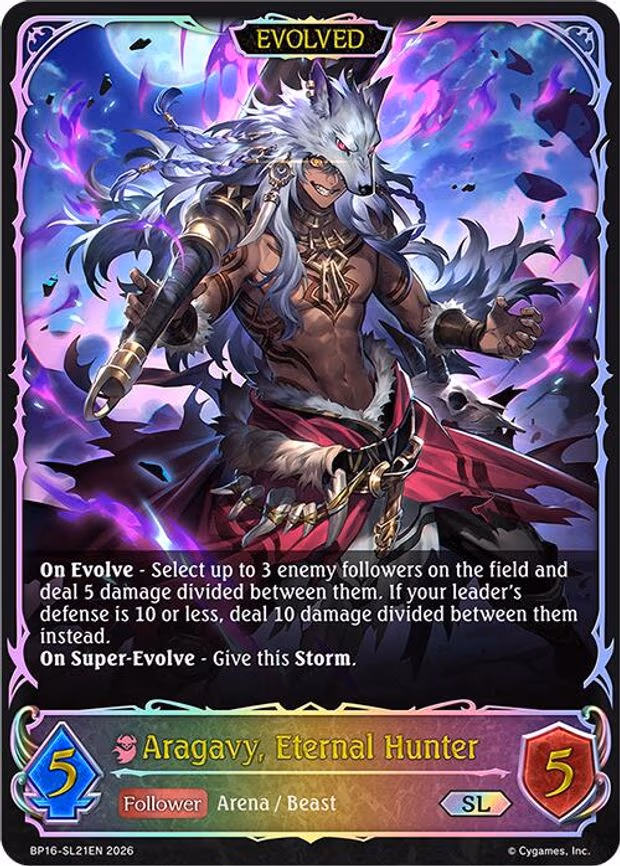 Aragavy, Eternal Hunter