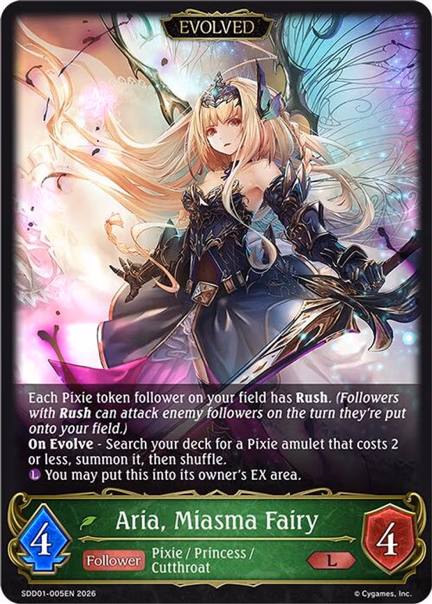 Aria, Miasma Fairy