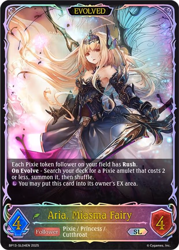 Aria, Miasma Fairy