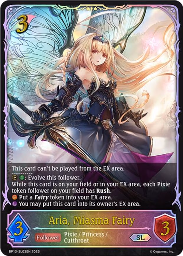 Aria, Miasma Fairy